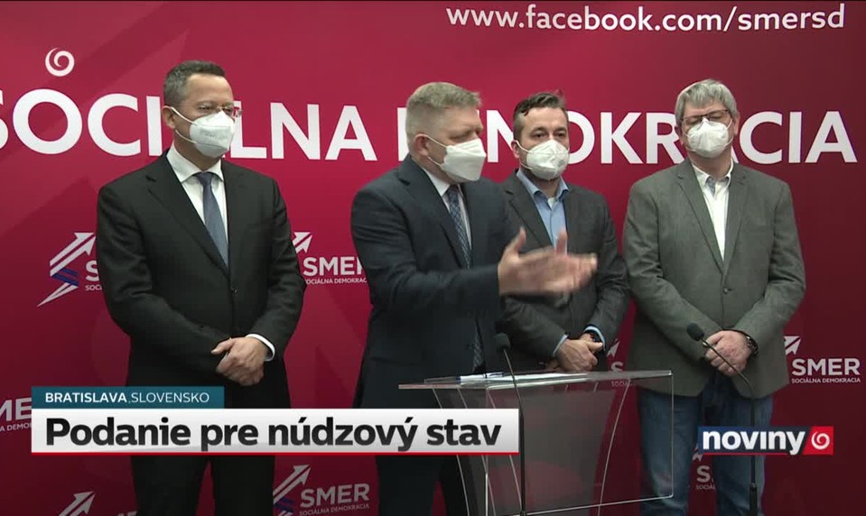 Podanie pre núdzový stav