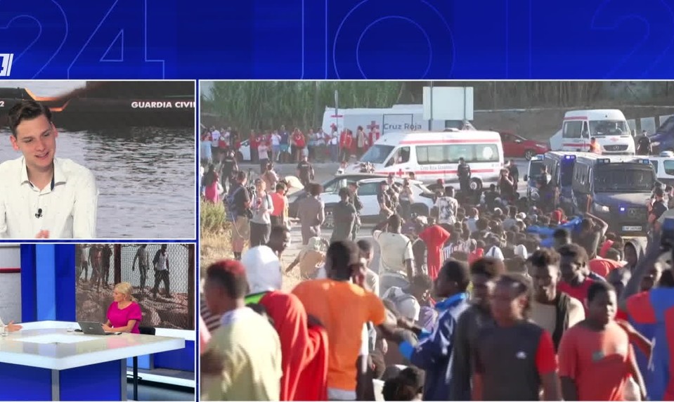 Štúdio 24: Ceuta pod tlakom migrantov