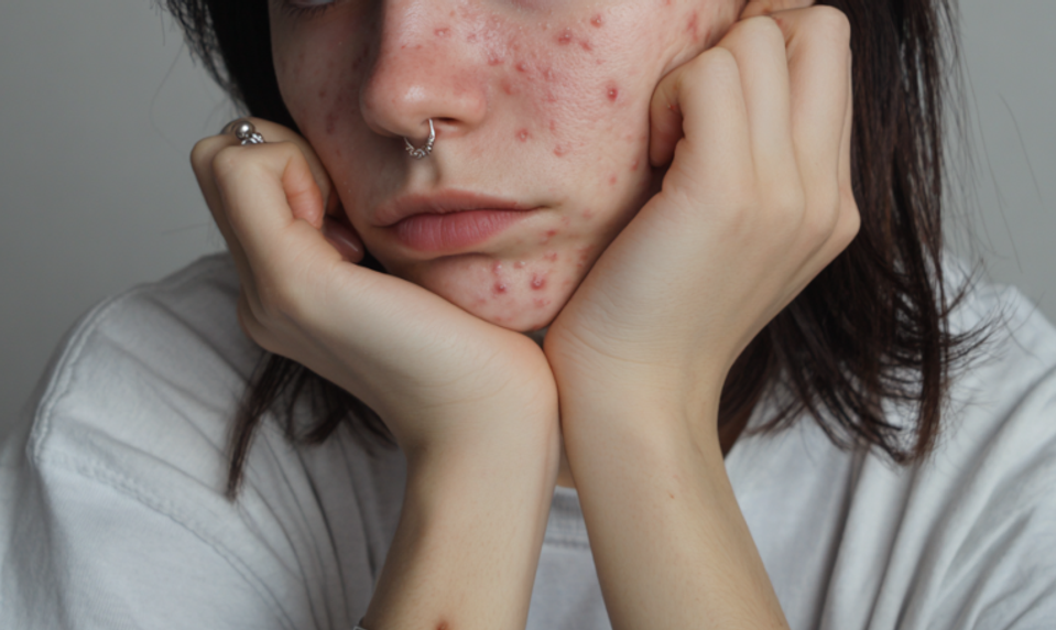 Trápilo ju akné ako z hororu: Toto žene nakoniec pomohlo zbaviť sa ho!