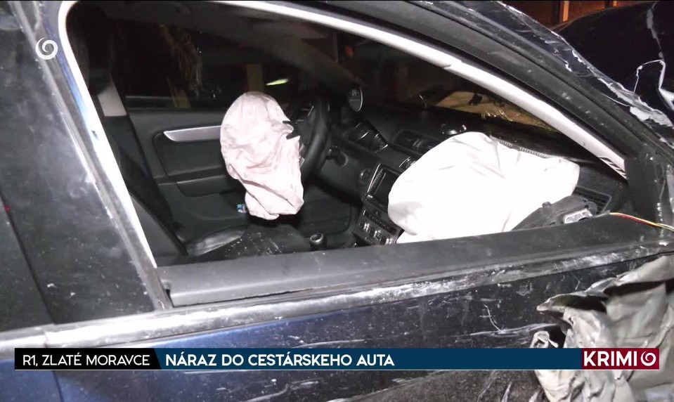 NÁRAZ DO CESTÁRSKEHO AUTA