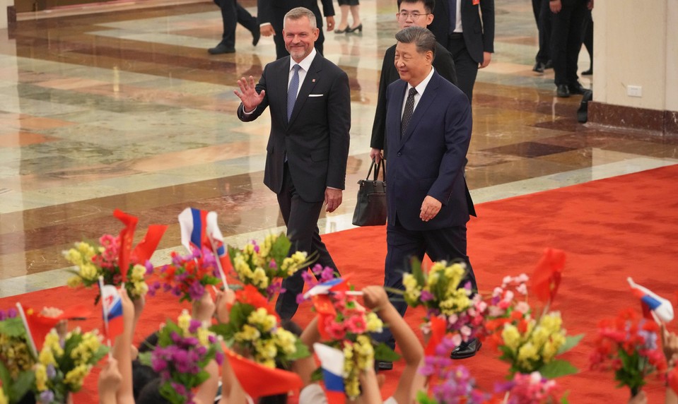 Čínsky prezident Si Ťin-pching by mohol navštíviť Slovensko. Pellegrini ho oficiálne pozval