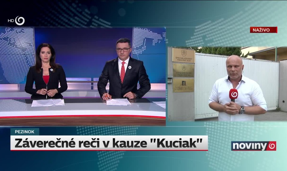 Záverečné reči v kauze "Kuciak"