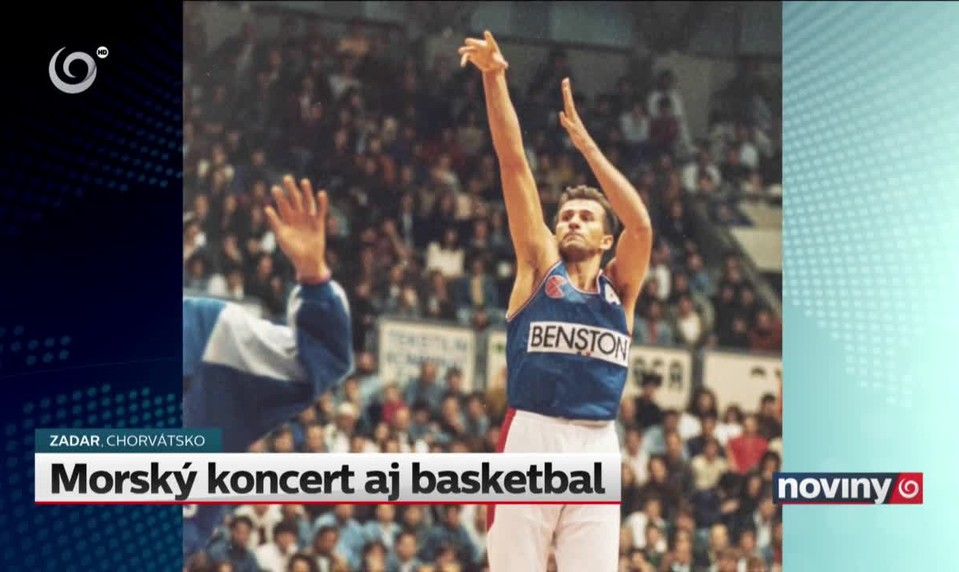 Morský koncert aj basketbal