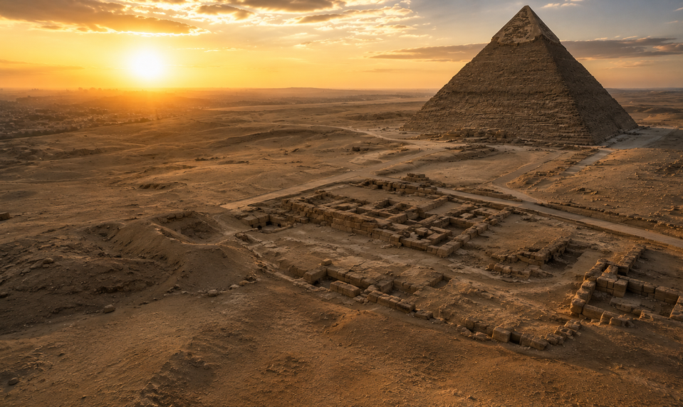 Archeológovia objavili pri pyramídach záhadnú podzemnú anomáliu