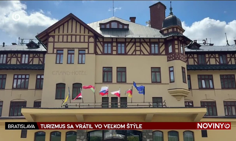 TURIZMUS SA VRÁTIL VO VEĽKOM ŠTÝLE