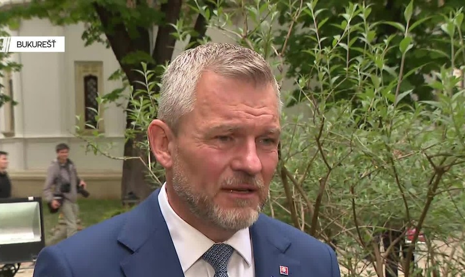 Tlačová beseda prezidenta Pellegriniho k samitu východného krídla NATO