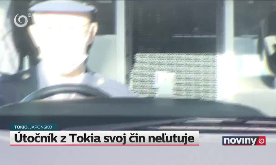 Útočník z Tokia svoj čin neľutuje
