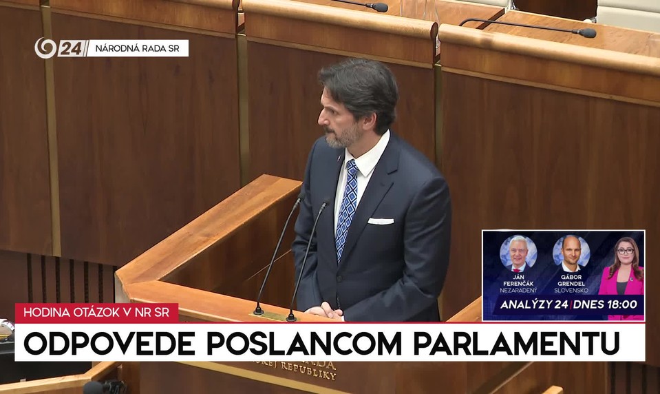 Hodina otázok v NR SR: Odpovede poslancom parlamentu