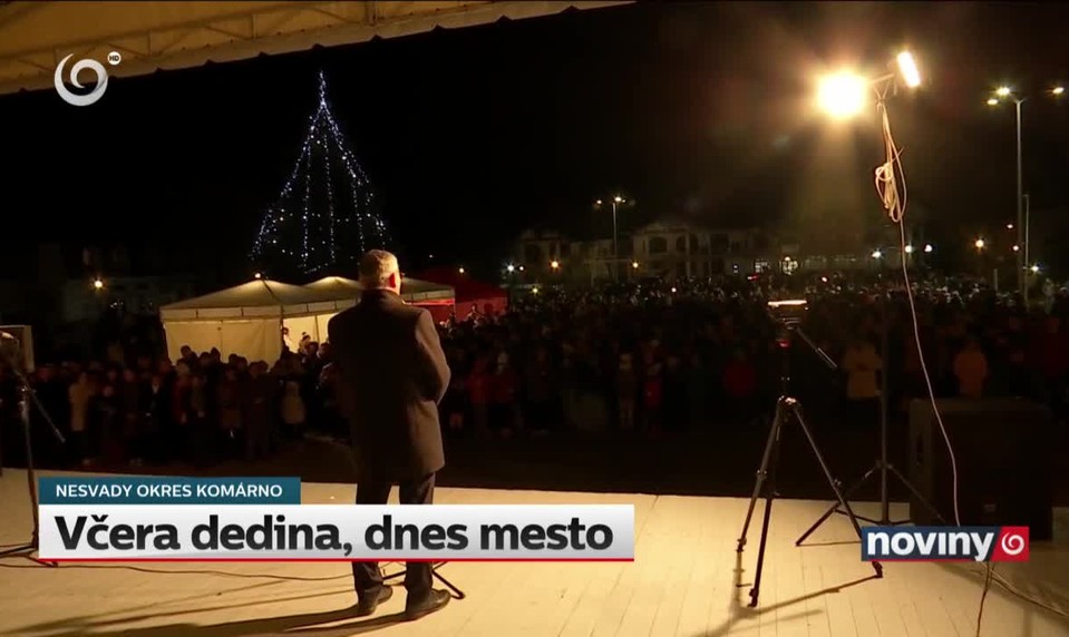 Včera dedina, dnes mesto