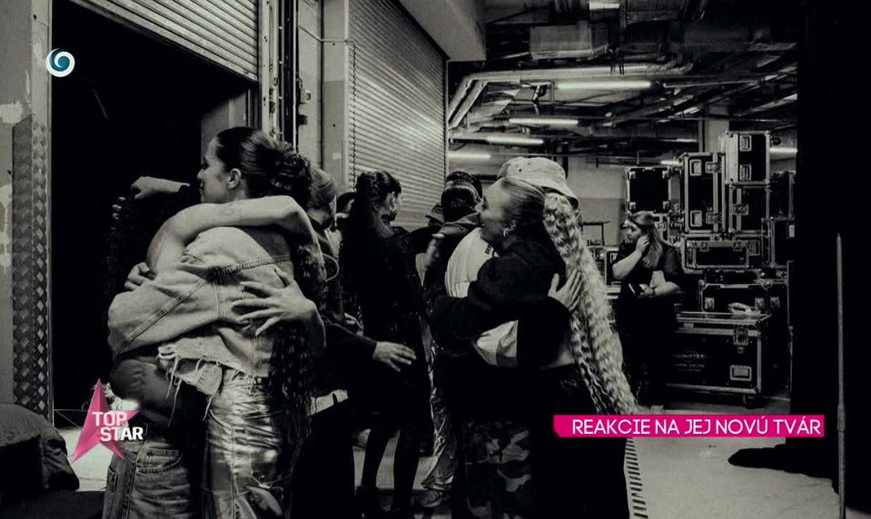 REAKCIE NA JEJ NOVÚ TVÁR