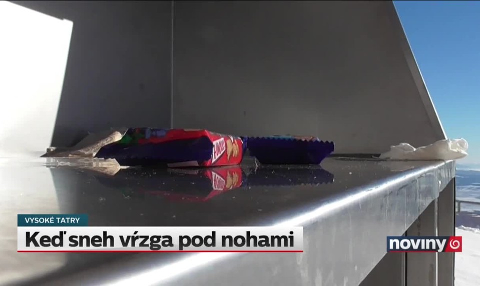 Keď sneh vŕzga pod nohami