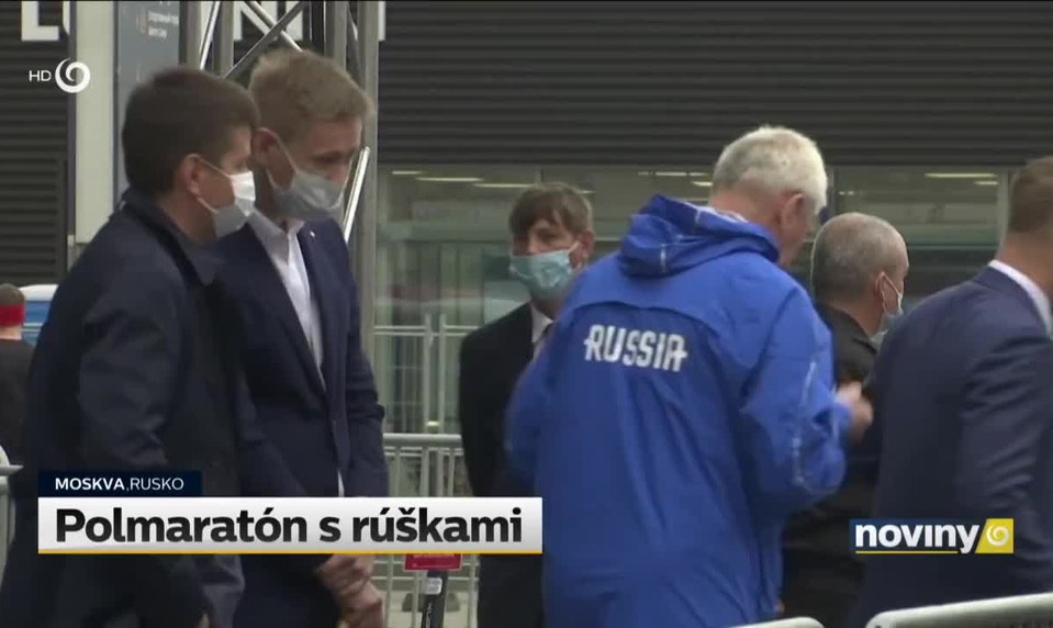 Polmaratón s rúškami