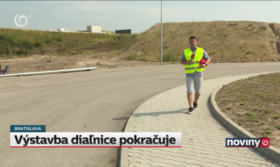 Výstavba diaľnice pokračuje