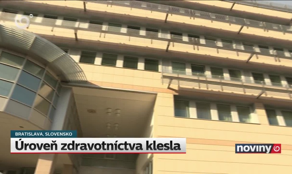 Úroveň zdravotníctva klesla