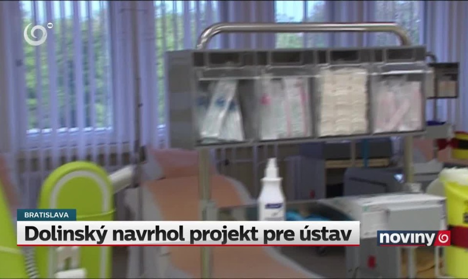 Dolinský navrhol projekt pre ústav