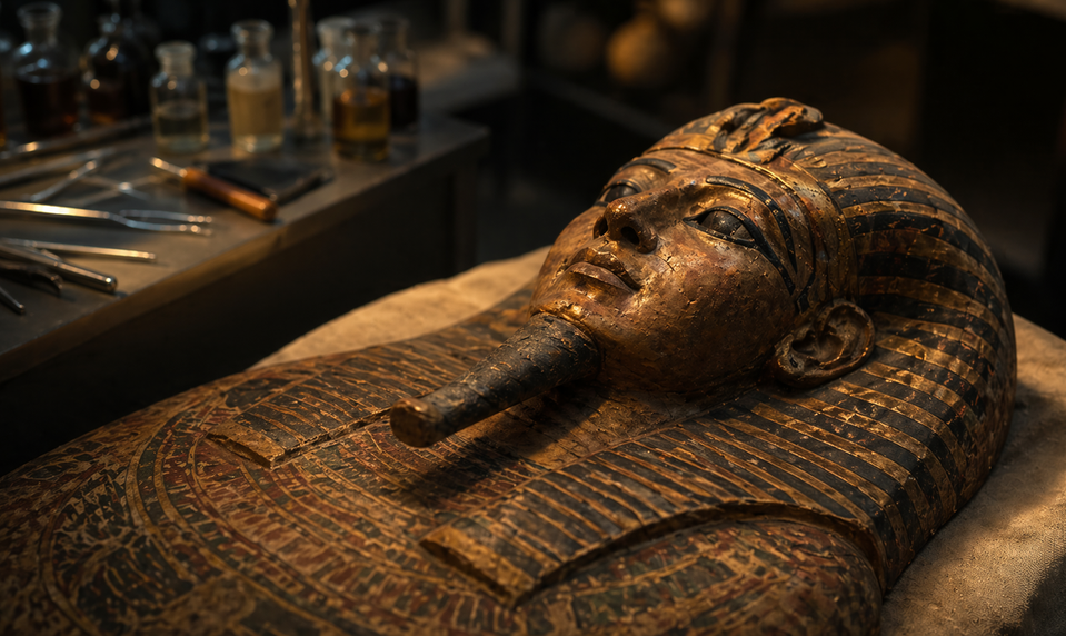 V tele egyptskej múmie našli cudzí materiál. Vysvetlenie je desivé