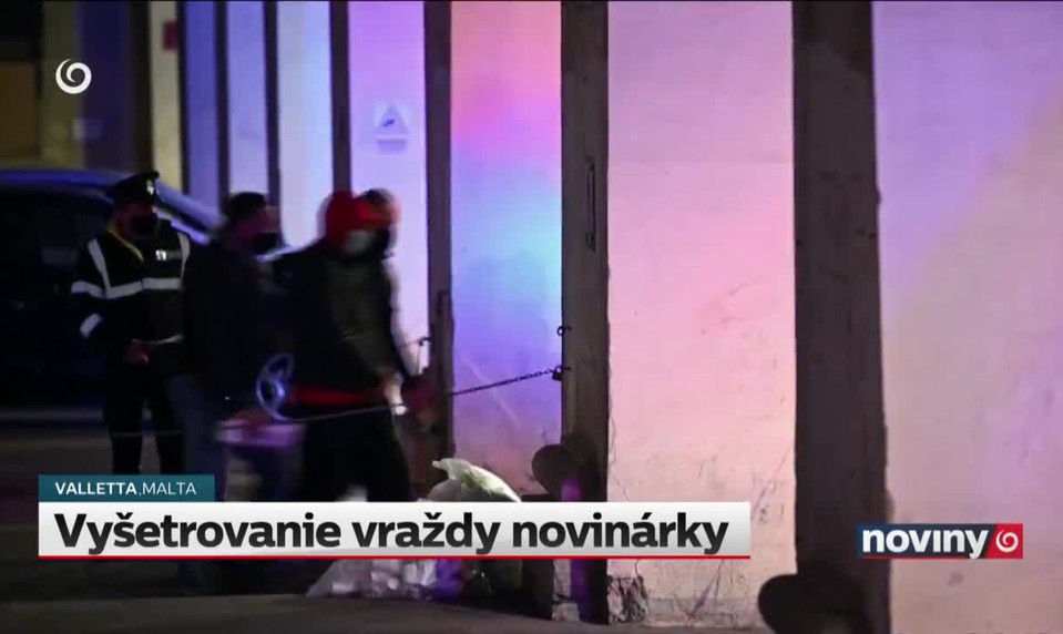 Vyšetrovanie vraždy novinárky