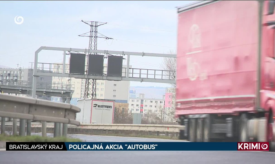 POLICAJNÁ AKCIA "AUTOBUS"