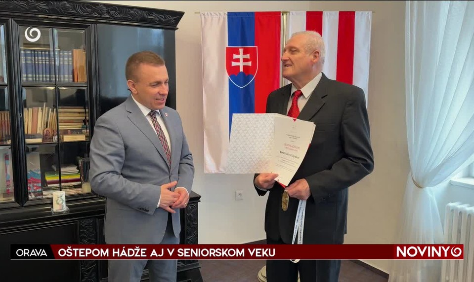 OŠTEPOM HÁDŽE AJ V SENIORSKOM VEKU