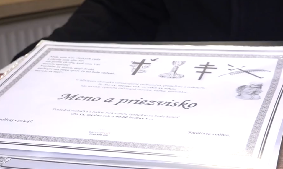 Tlačené parte prežívajú, no online priestor prináša revolúciu v smútočných oznámeniach