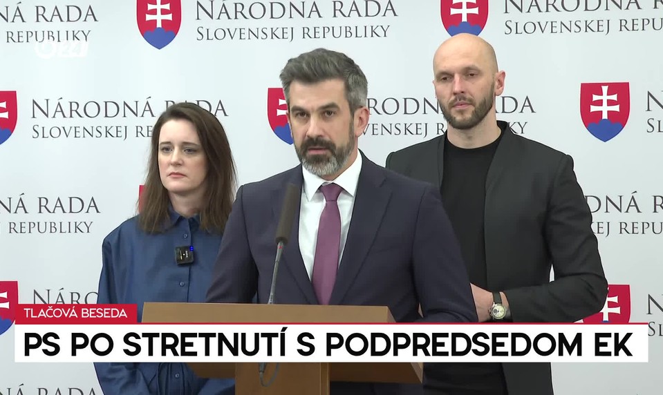 Tlačová beseda PS po stretnutí s podpredsedom Európskej komisie