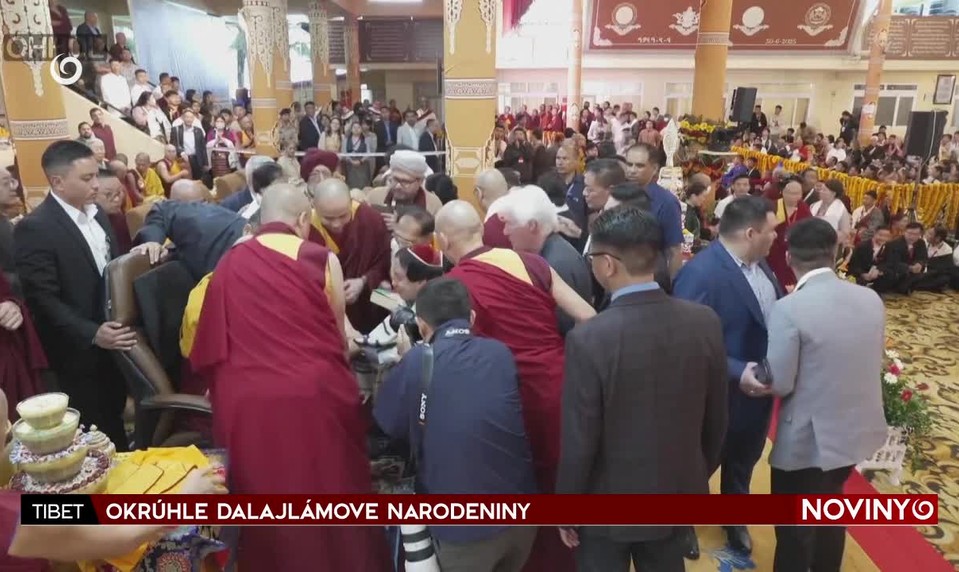 OKRÚHLE DALAJLÁMOVE NARODENINY