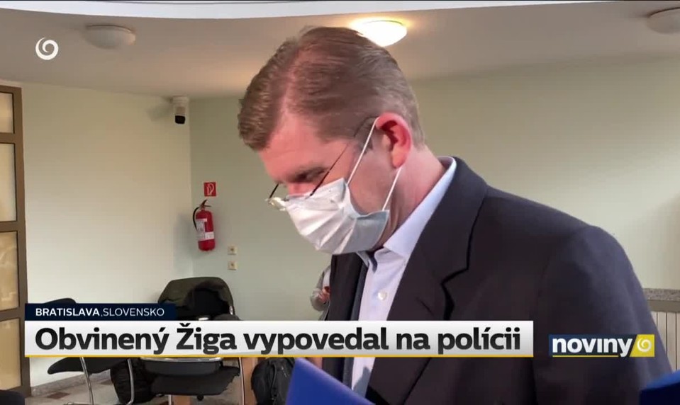 Obvinený Žiga vypovedal na polícii
