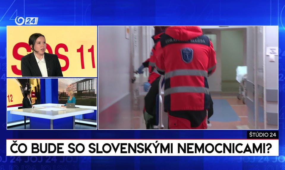 Štúdio 24: Čo bude so slovenskými nemocnicami?