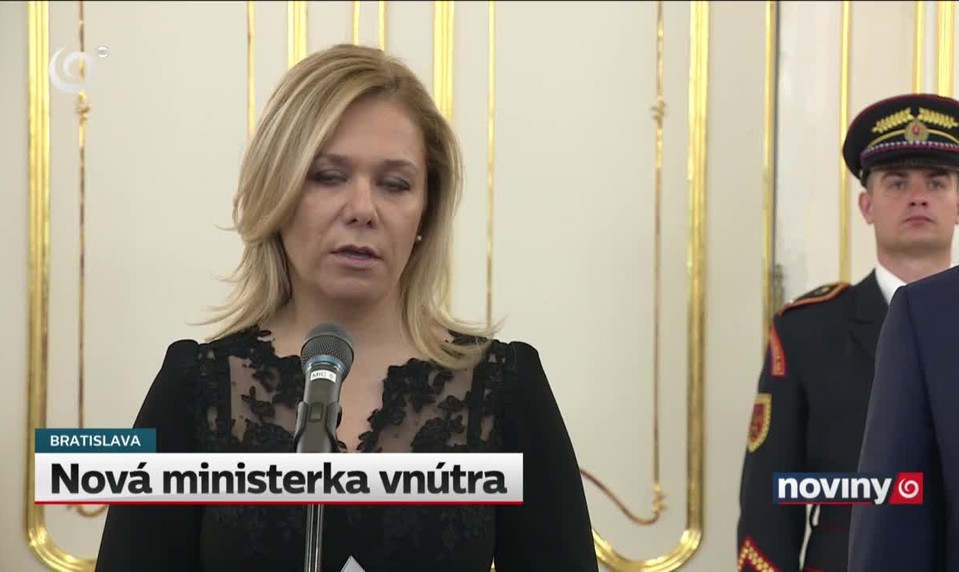 Nová ministerka vnútra