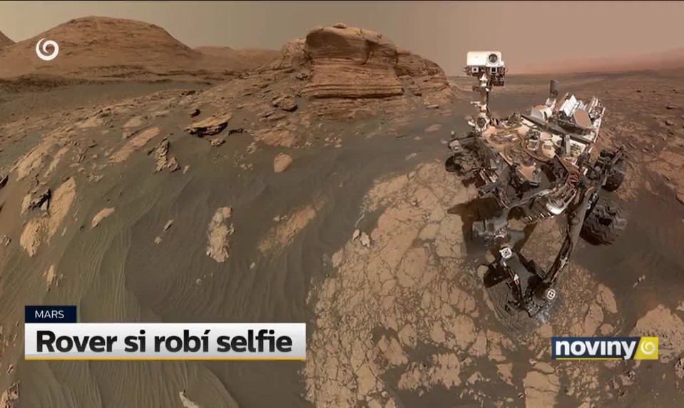 Rover si robí selfie