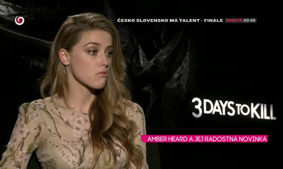 AMBER HEARD A JEJ RADOSTNÁ NOVINKA