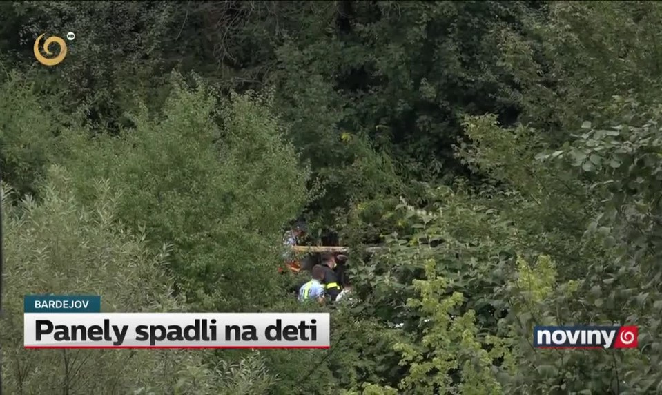Panely spadli na deti