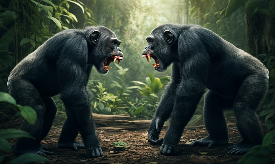 Občianska vojna primátov. Vedci opísali rozsiahly konflikt šimpanzov