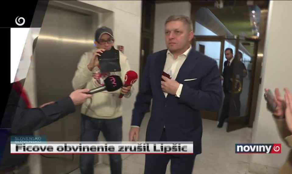 Ficove obvinenie zrušil Lipšic
