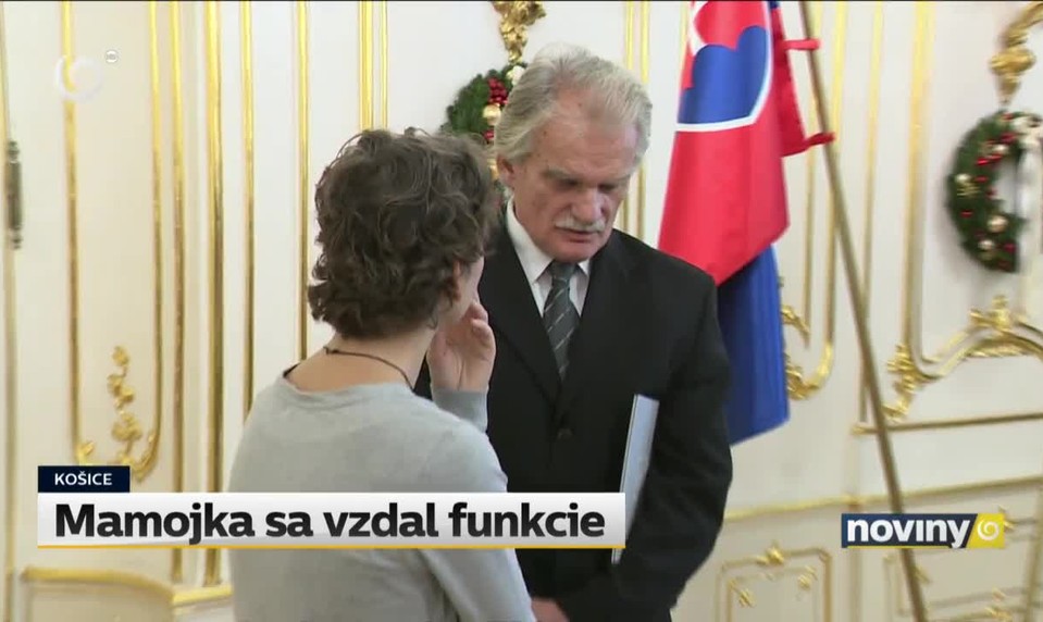 Mamojka sa vzdal funkcie