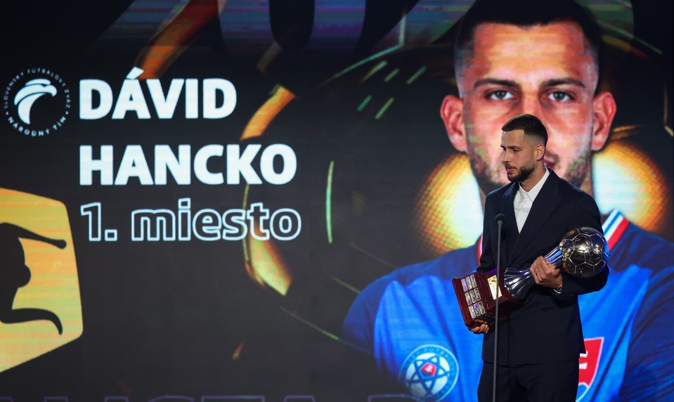 HANCKO premiérovo Futbalistom roka