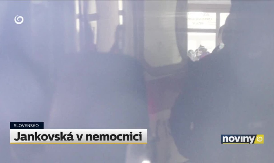 Jankovská v nemocnici