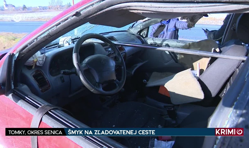 ŠMYK NA ZĽADOVATENEJ CESTE