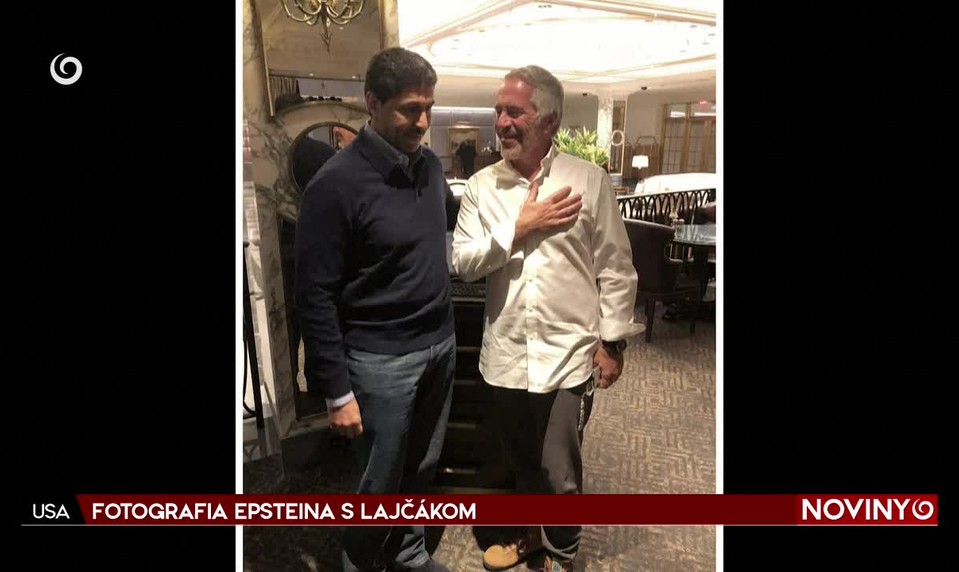 FOTOGRAFIA EPSTEINA S LAJČÁKOM