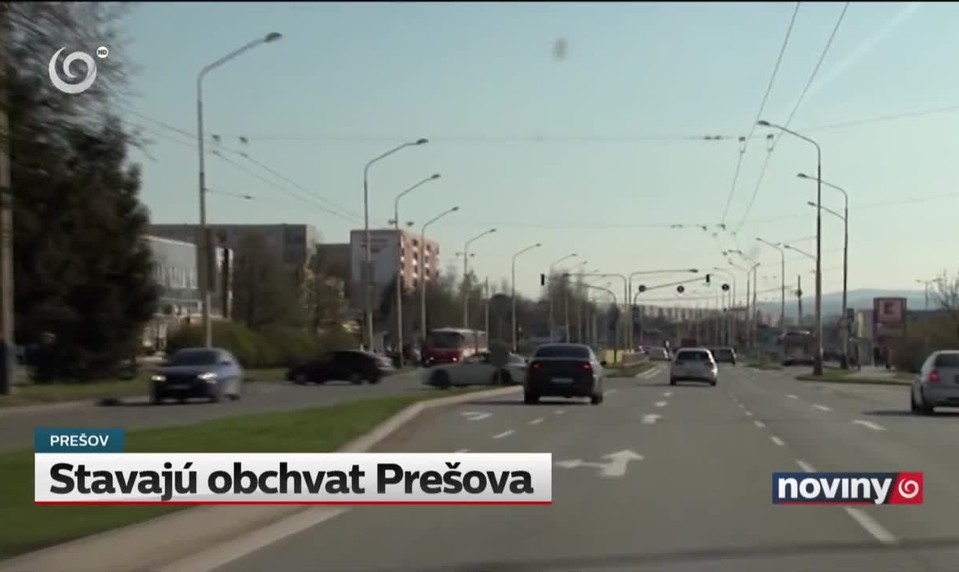 Stavajú obchvat Prešova