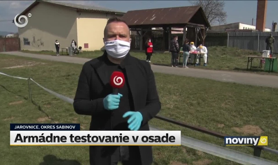Armádne testovanie v osade