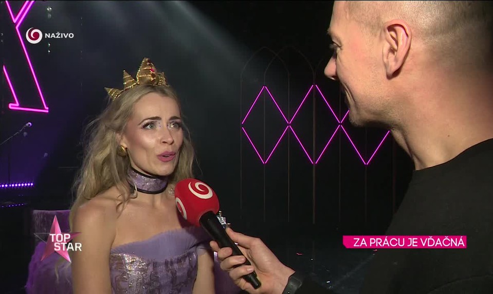 ZA PRÁCU JE VĎAČNÁ