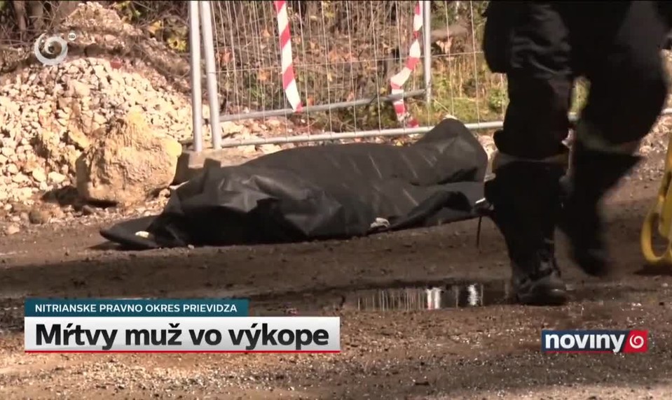 Mŕtvy muž vo výkope