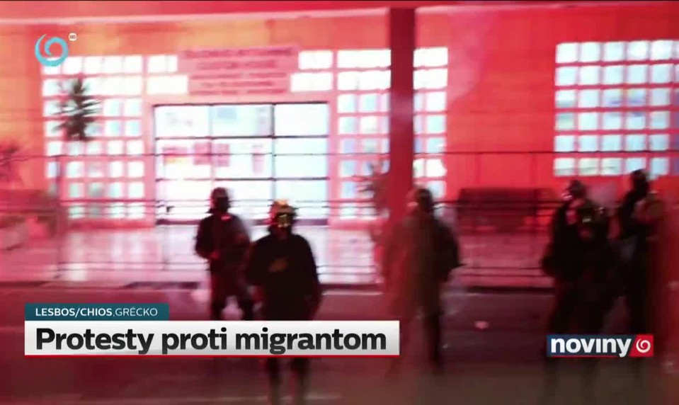 Protesty proti migrantom