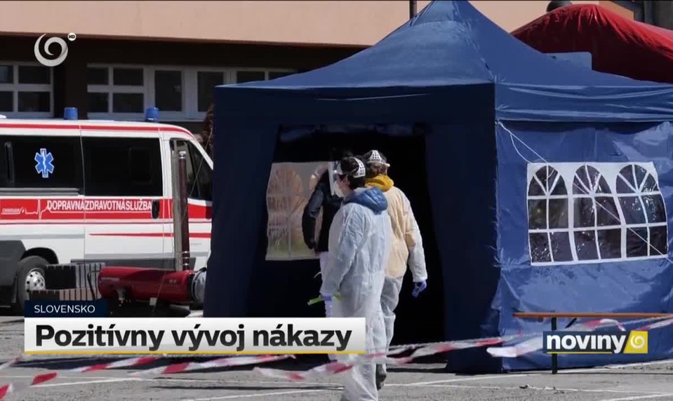Pozitívny vývoj nákazy