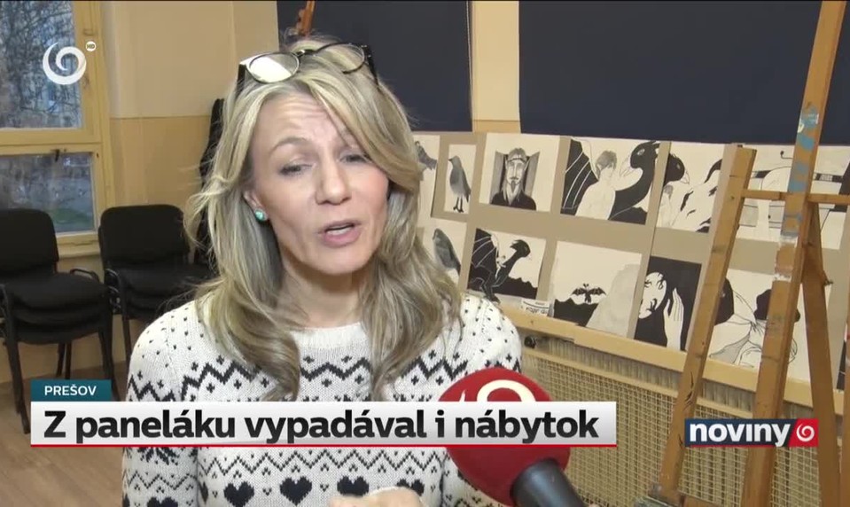 Z paneláku vypadával i nábytok