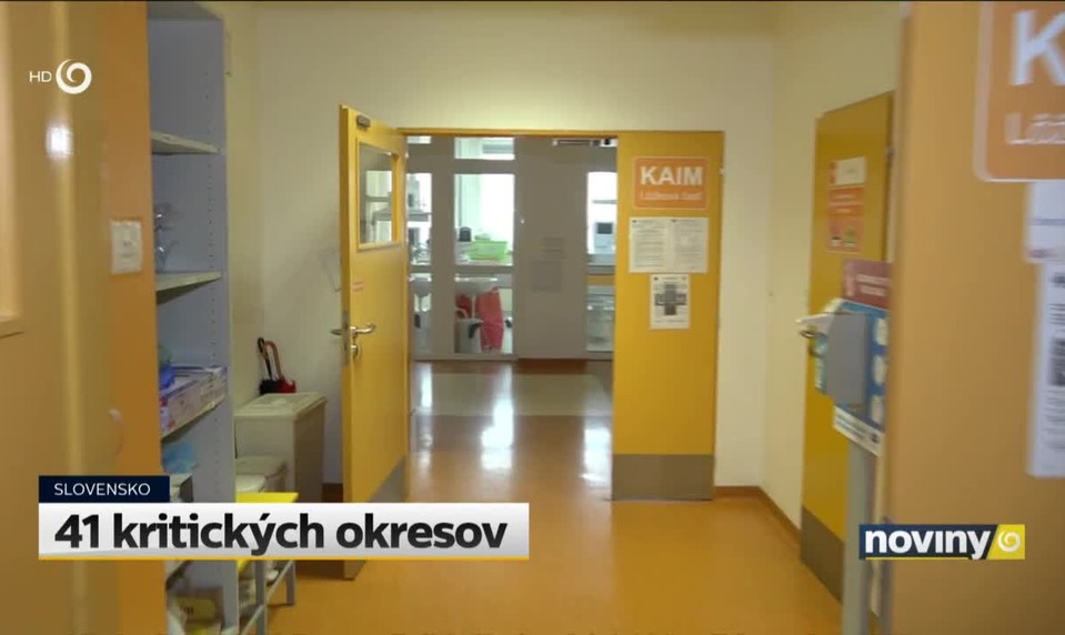 41 kritických okresov