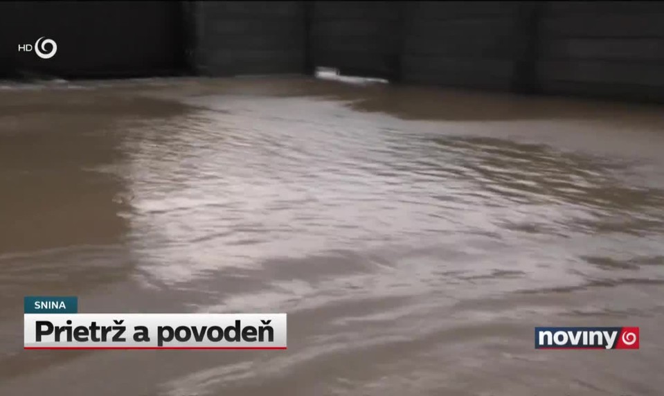 Prietrž a povodeň