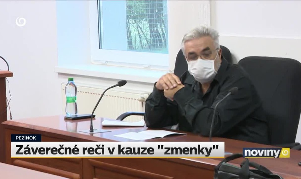 Záverečné reči v kauze "zmenky"