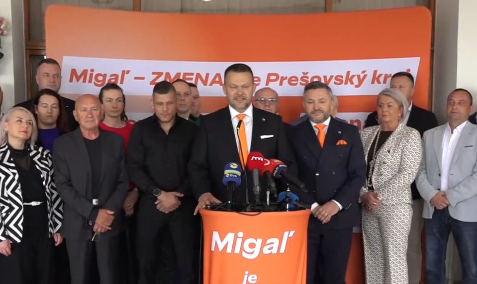 Migaľ ohlásil kandidatúru na prešovského župana. Kritizoval Mazureka aj Majerského